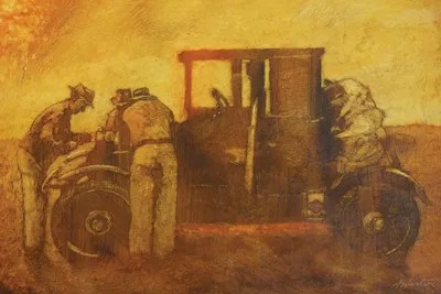 Old Truck I Canvas Art by Alan Weston iCanvas