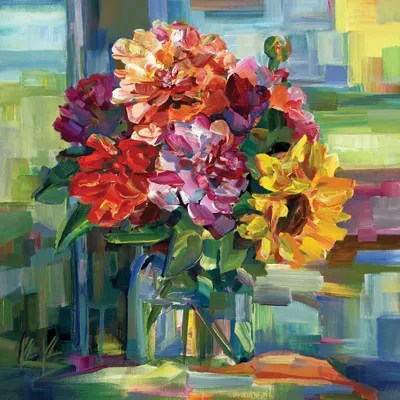 A Bunch Of Color Canvas Art Print by Brooke Borcherding iCanvas