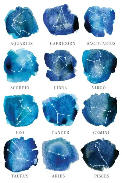Zodiac Art Print by Albina Bratcheva iCanvas