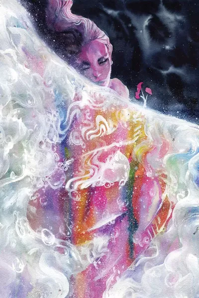 Bubble Bath Art Print by Swartz Brothers Art iCanvas