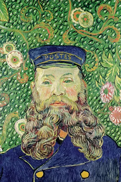 Portrait of the Postman Joseph Roulin, 1889... Vincent
