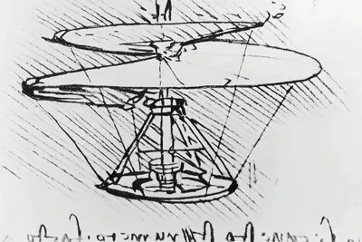 Leonardo Da Vinci Flying Machine