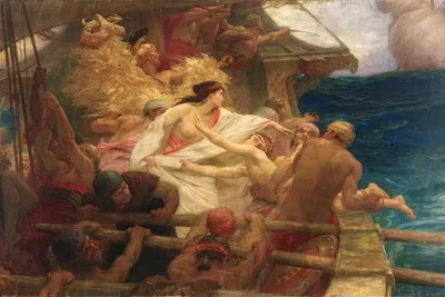 The Golden Fleece, 1904 Art Print by Herbert James Draper iCanvas