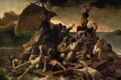The Raft of the Medusa, 1819 Canvas Artwork Theodore Gericault iCanvas