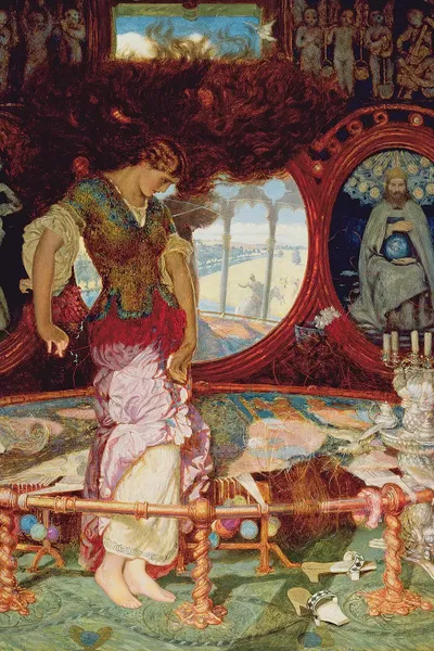 The Lady of Shalott, c.18861905 Canvas... William Holman Hunt iCanvas