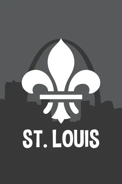 St. Louis FleurDeLis Canvas Print by Benton Park Prints iCanvas