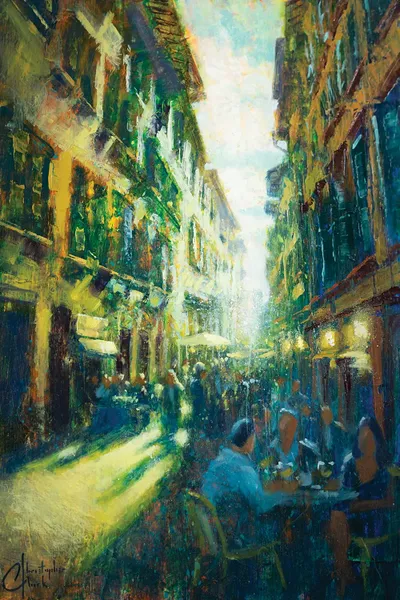 Florence Street Canvas Art by Christopher Clark iCanvas