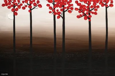 Modern Landscape Canvas Wall Art by Carmen Guedez iCanvas