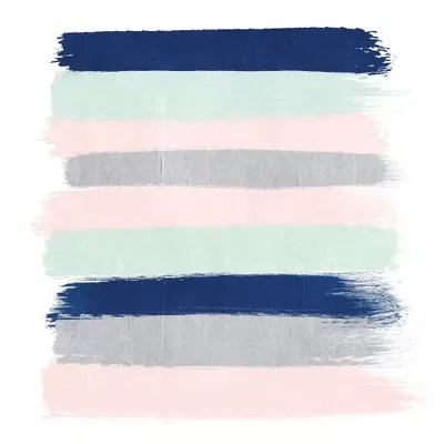 Melia Stripes Canvas Artwork by Charlotte Winter iCanvas