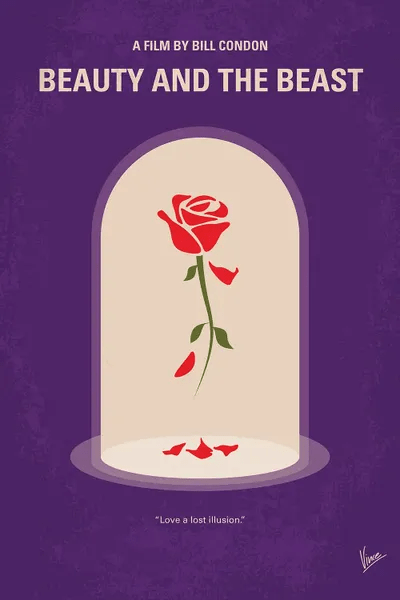 Beauty And The Beast Poster Art Print by Chungkong iCanvas