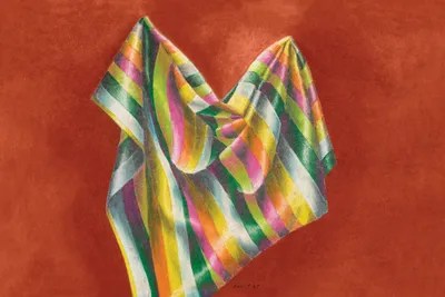 Beach Towel Canvas Art by Campbell Frost iCanvas