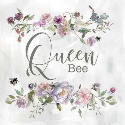 Cottage Floral Queen Canvas Artwork by Carol Robinson iCanvas