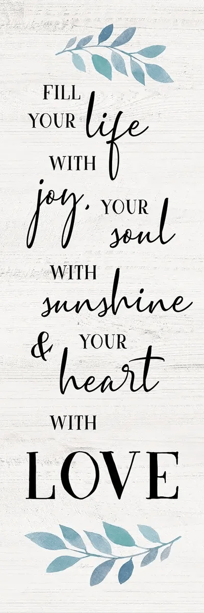 Fill Your Life Canvas Wall Art by Natalie Carpentieri iCanvas