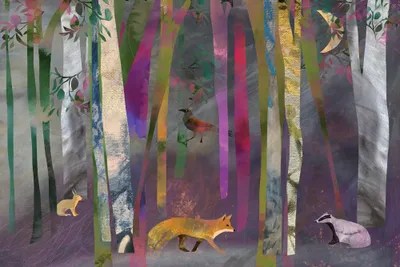 Woodland Art Print by Claire Westwood iCanvas