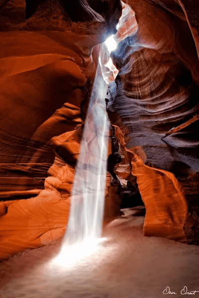 Sun Shining Through Canyon I Canvas Wall Art by David