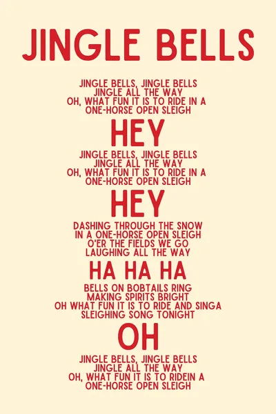 Jingle Bell Song Lyrics Link ESL Worksheet By Piedadrosell, 45 OFF