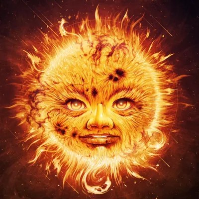 The Sun Canvas Art by Dr. Lukas Brezak iCanvas