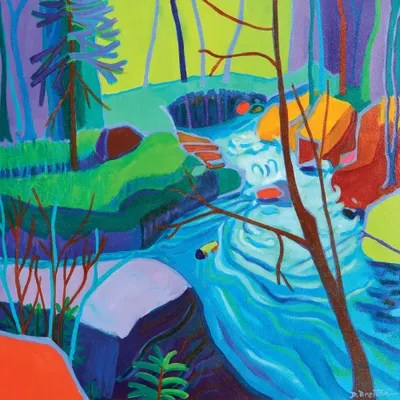 Confluence Canvas Print by Debra Bretton Robinson iCanvas