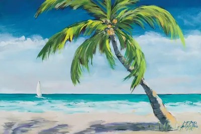 Ocean Breeze I Canvas Art by Julie Derice iCanvas