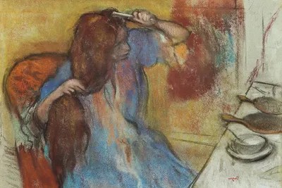 Woman at her Toilet; Femme a sa Toilette, c.1889