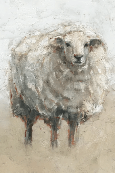 Fluffy Sheep II Canvas Wall Art by Ethan Harper iCanvas
