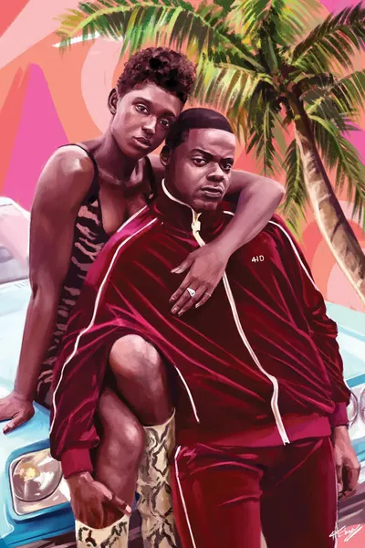 Queen And Slim Canvas Art Print by Eben Nwaokpani iCanvas