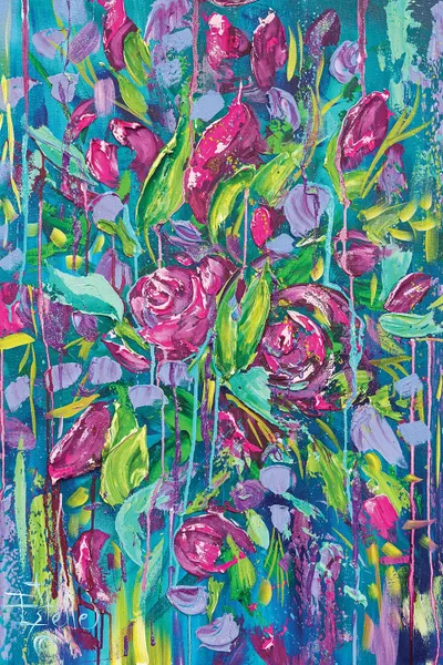 Purple Rain Canvas Art Print by Estelle Grengs iCanvas