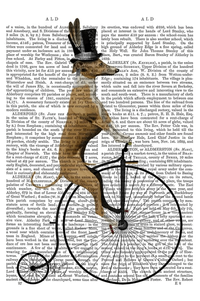 Greyhound On Black Penny Farthing Bike Canvas Wall... Fab Funky iCanvas