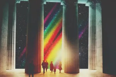 NearDeath Experience Art Print by Fran Rodriguez iCanvas