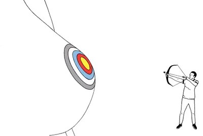 Target Canvas Art by Filippo Spinelli iCanvas