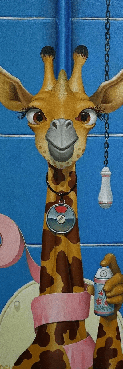 Toilet Attendant Canvas Art by Frank Warmerdam iCanvas