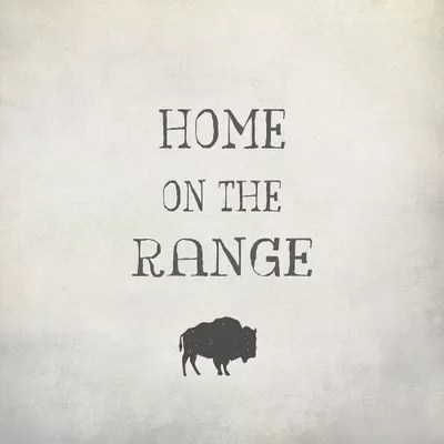 Home On The Range Canvas Art by Graffi*Tee Studios iCanvas