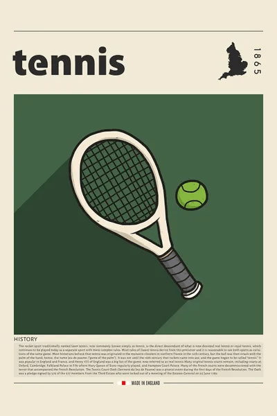 Tennis Canvas Art by GastroWorld iCanvas