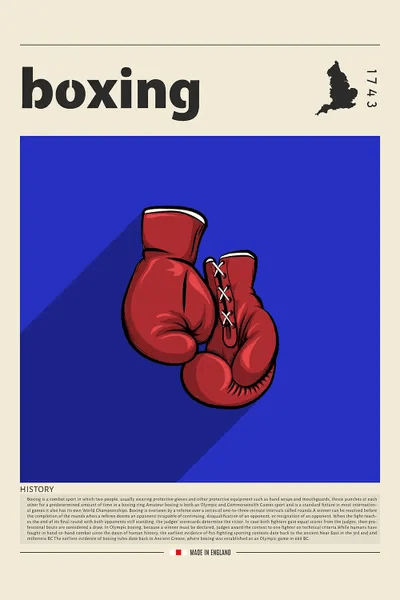Boxing Canvas Print by GastroWorld iCanvas