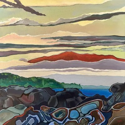 View Of Mauna Kea Canvas Art Print by Hidden Hale iCanvas