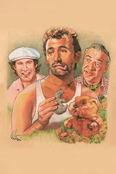 Caddyshack Collage Art Print by Chris Hoffman Art iCanvas