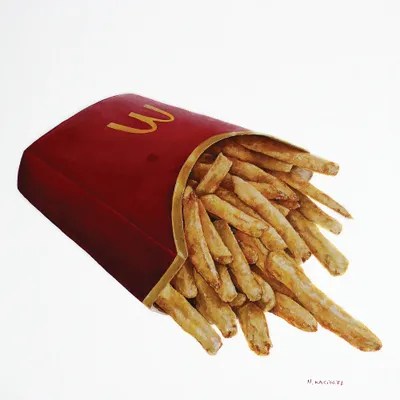 A Stack Of Chips Canvas Artwork by Hanna Kaciniel iCanvas