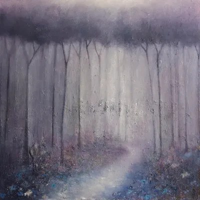 Bluebell Wood Canvas Art by Lisa House iCanvas