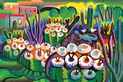 Santa Fe Canvas Wall Art by Charles Harker iCanvas