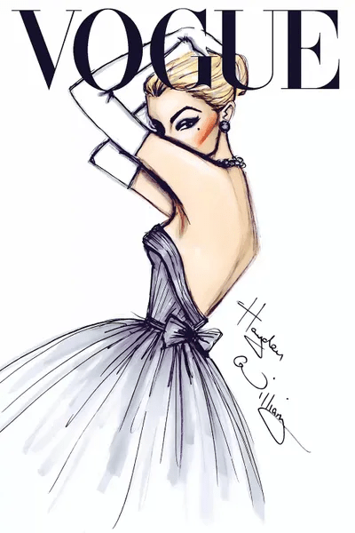 J'adore Vogue Canvas Art Print by Hayden Williams iCanvas
