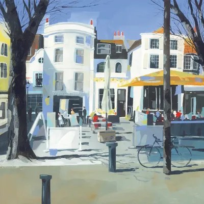 East Street Brighton Canvas Art Print by Claire Henley iCanvas