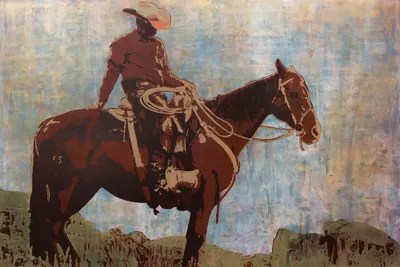 Western Moment Canvas Wall Art by Maura Allen iCanvas