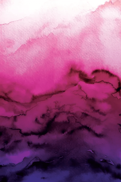 Winter Waves Fuchsia Purple Ombre Canvas Art Print Julia Di Sano