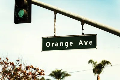 This Is Orange Avenue Coronado Canvas Artwork Joseph S. Giacalone