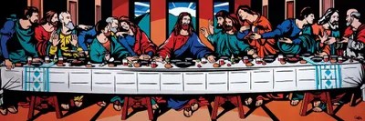 The Last Supper Art Print by James Lee iCanvas