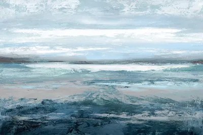 Aqua In Motion Canvas Art Print by Jake Messina iCanvas