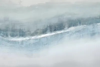 Flowing Aqua Canvas Wall Art by Jake Messina iCanvas