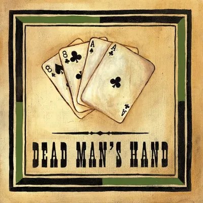 Dead Man's Hand Canvas Wall Art by Jocelyne Anderson iCanvas