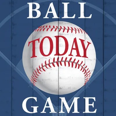 Ball Game Today Canvas Artwork by Kimberly Allen iCanvas