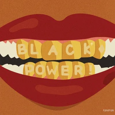 Black Power Canvas Print by Kamo Frank iCanvas